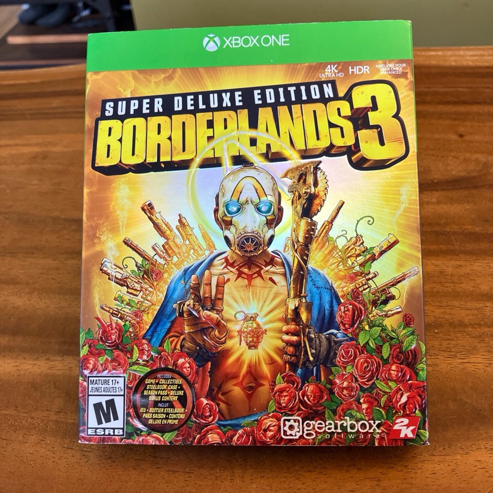 Borderlands 3 Super Deluxe Edition for Xbox One - Green Cover